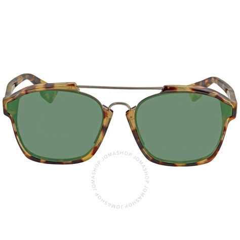 Dior Abstract Green Geometric Unisex Sunglasses 